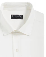 Alfani Men's Regular Fit Travel Ready Solid Dress Shirt, Created for Macy's