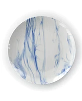 Elama Marble Clara 16 Pc. Stoneware Dinnerware Set, Service for 4