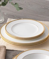 Noritake Rochelle Gold Set of 4 Salad Plates, Service For 4