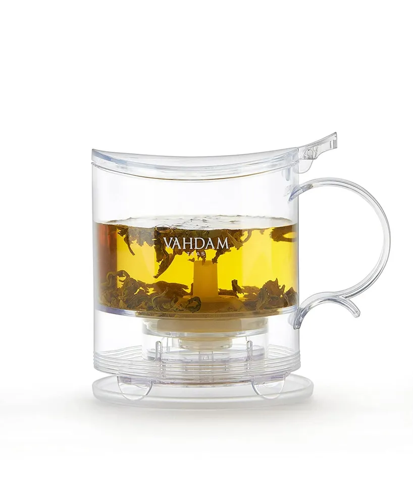 Vahdam Teas Imperial Tea Maker 16 Oz Bottom Dispensing Tea Pot