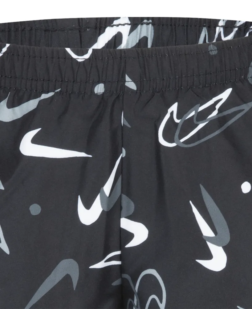 Nike Little Girls Printed Dri-fit Shorts