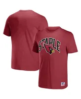 Men's Nfl X Staple Cardinal Arizona Cardinals Lockup Logo Short Sleeve T-shirt