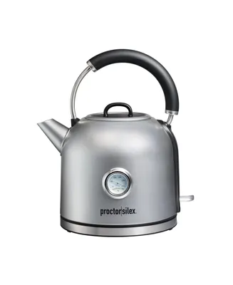 Proctor Silex Electric Dome Kettle - Silver