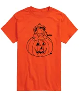 Airwaves Men's Garfield Pumpkin T-shirt
