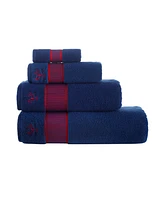 Brooks Brothers Fancy Border 2 Piece Turkish Cotton Bath Towel Set