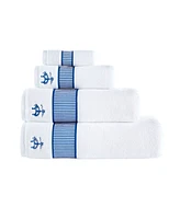 Brooks Brothers Fancy Border Piece Turkish Cotton Wash Towel Set