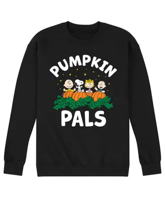 Airwaves Men's Peanuts Pumpkin Pals Fleece T-shirt
