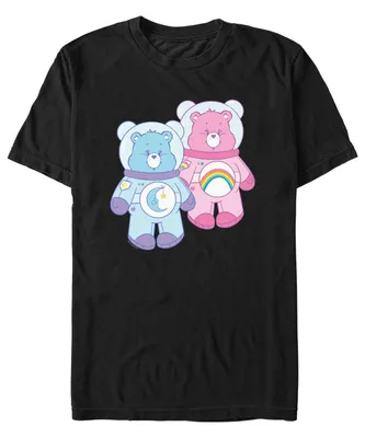 Fifth Sun Men's Care Bears Space Suits Short Sleeve T-shirt