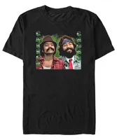 Fifth Sun Men's Cheech and Chong Poster Short Sleeve T-shirt