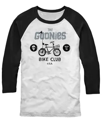 Fifth Sun Men's The Goonies 1985 Bike Club Raglan T-shirt