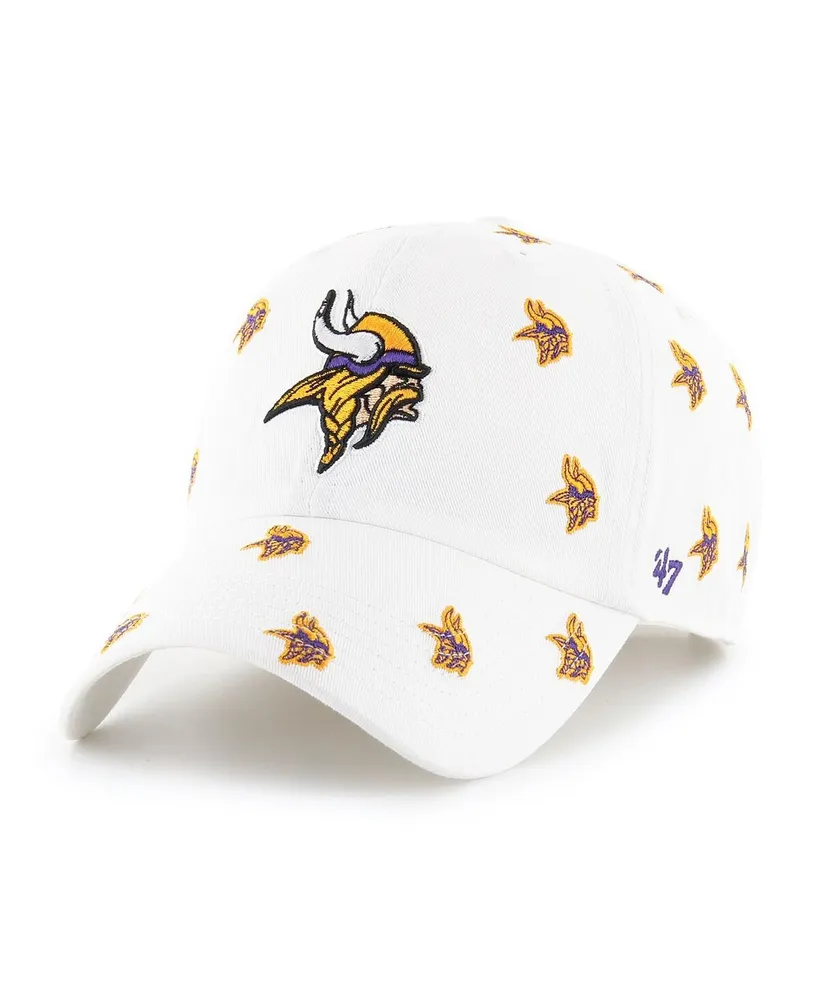 Women's '47 Purple Minnesota Vikings Miata Clean Up Primary Adjustable Hat