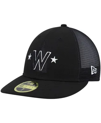 Men's New Era Black Washington Nationals 2022 Batting Practice Team Low Profile 59FIFTY Fitted Hat