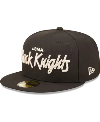 Men's New Era Black Army Black Knights Griswold 59FIFTY Fitted Hat