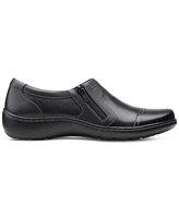 Clarks Women's Cora Giny Cushioned Zip Loafer Flats