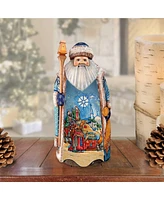 G.DeBrekht The Journey of The Three Kings Santa Hand-Painted Wood Carved Holiday Masterpiece