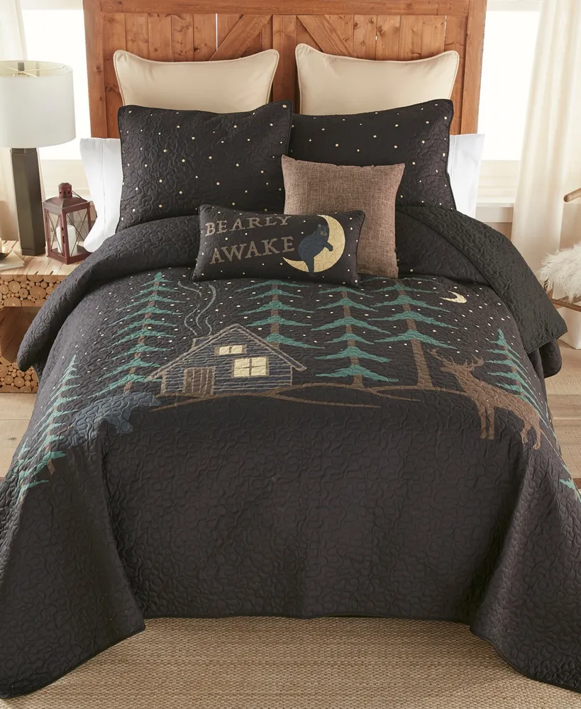 Donna Sharp Evening Lodge Piece Quilt Set