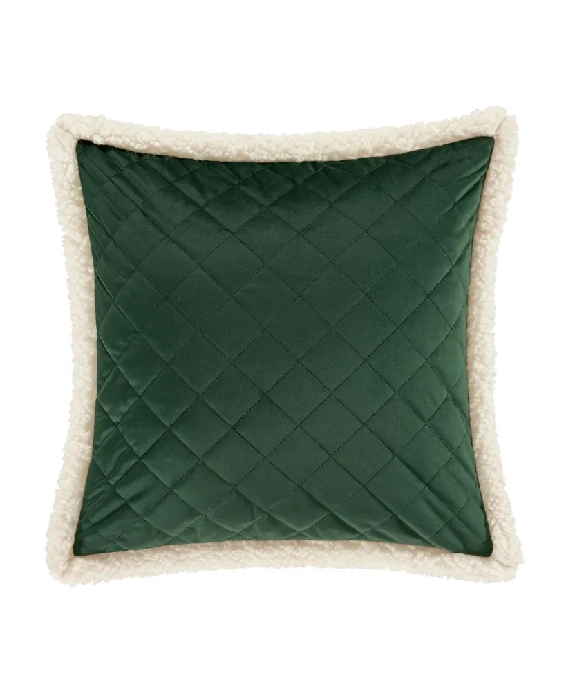 J Queen New York Casey Quilted Decorative Pillow, 18" x