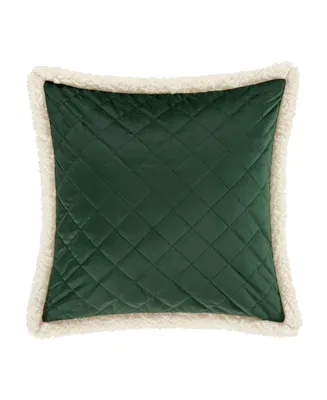 J Queen New York Casey Quilted Decorative Pillow, 18" x 18"