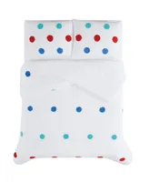 Crayola Fuzzy Dot Piece Comforter Set