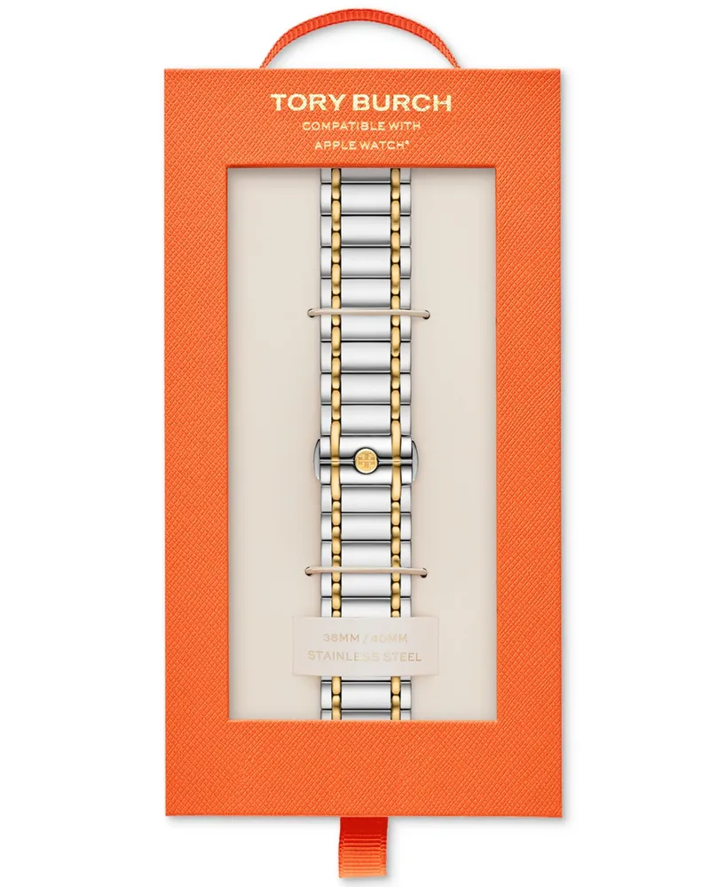 Tory Burch Women's The Miller Two-Tone Stainless Steel Link Bracelet For Apple Watch 38mm/40mm/41mm - Two