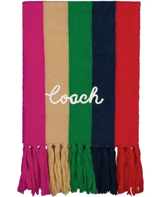 Coach Women's Multi Stripe Scarf