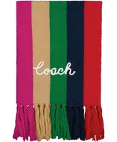 Coach Women's Multi Stripe Scarf