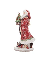 Fitz and Floyd Chalet Santa Figurine