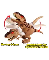 PreHistoric Times Trex Transporter Light Sounds Children's Play Truck Dinosaur Figurine