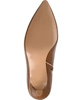 Journee Collection Women's Arely Kitten Heel Pointed Toe Dress Booties