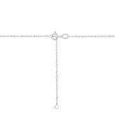 Grown With Love Lab Grown Diamond Cross Pendant Necklace (1/2 ct. t.w.) in 14k White Gold, 16" + 2" extender