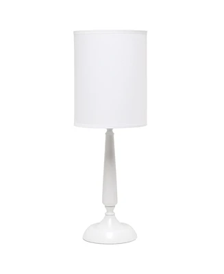 Simple Designs Traditional Candlestick Table Lamp