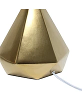 Simple Designs Solid Pyramid Table Lamp