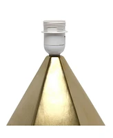 Simple Designs Solid Pyramid Table Lamp