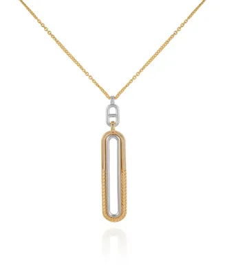 Vince Camuto Gold-Tone and Silver-Tone Pendant Necklace - Gold-Tone, Silver