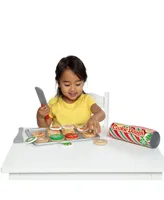 Melissa & Doug Slice and Bake Wooden Christmas Cookie Play Food Set