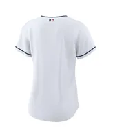 Men's Nike White Cleveland Guardians Home Replica Team Jersey