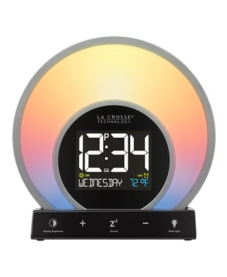 La Crosse Technology W74146-Int Digital Soluna Sunrise Sunset Light Alarm Clock