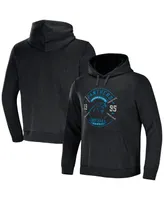 Men's Nfl x Darius Rucker Collection by Fanatics Heather Charcoal Carolina Panthers Radar Pullover Hoodie