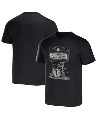 Men's Nfl x Darius Rucker Collection by Fanatics Black Atlanta Falcons Band T-shirt