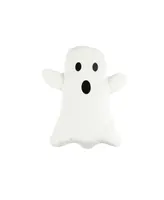 Lush Decor Ghost Halloween Shape Decorative Pillow, 16" x 18"