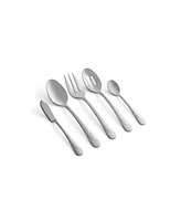 Cambridge Silversmiths Felicity Sand 45-Piece Stainless Steel Flatware Set, Service For 8