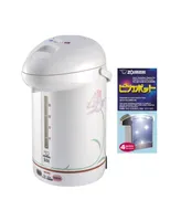 Zojirushi Cw-Pzc30Fc Micom Super Boiler With 4 Packs Of Descaling Agent