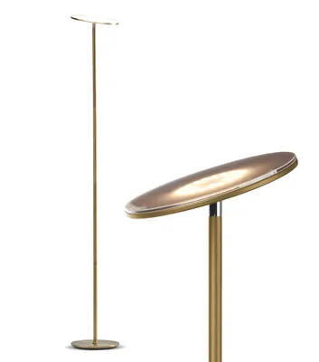 Brightech Sky Flux Led Torchiere Floor Lamp with 3 Color Temperature Options