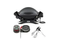 Weber Q 1400 Electric Grill Black All-In-One