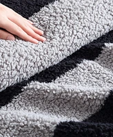 Nautica Lawndale Sherpa Reversible Throw, 60" x 50"