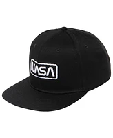 Nasa Men's Flat Bill Baseball Adjustable Cap