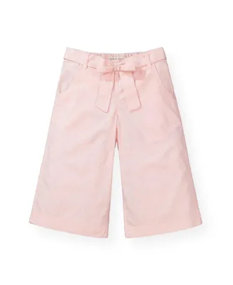Hope & Henry Baby Girls Wide Leg Cropped Pant