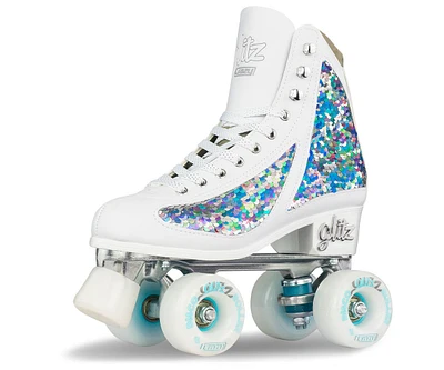 Crazy Skates Glitz Roller For Women And Girls - Dazzling Glitter Sparkle Quad