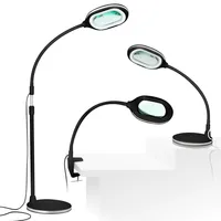 Brightech Lightview Pro Led 3-in-1 Magnifier Floor or Desk Lamp (1.75x) 3 Diopter