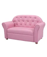 Costway Kids Sofa Princess Armrest Chair Lounge Couch Children